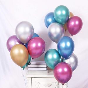Metalic balloons latex