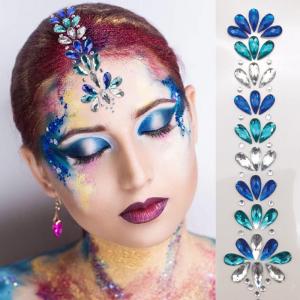 Hair rhinestone sticker