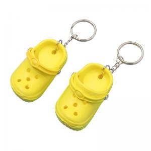Croc shoe keychain
