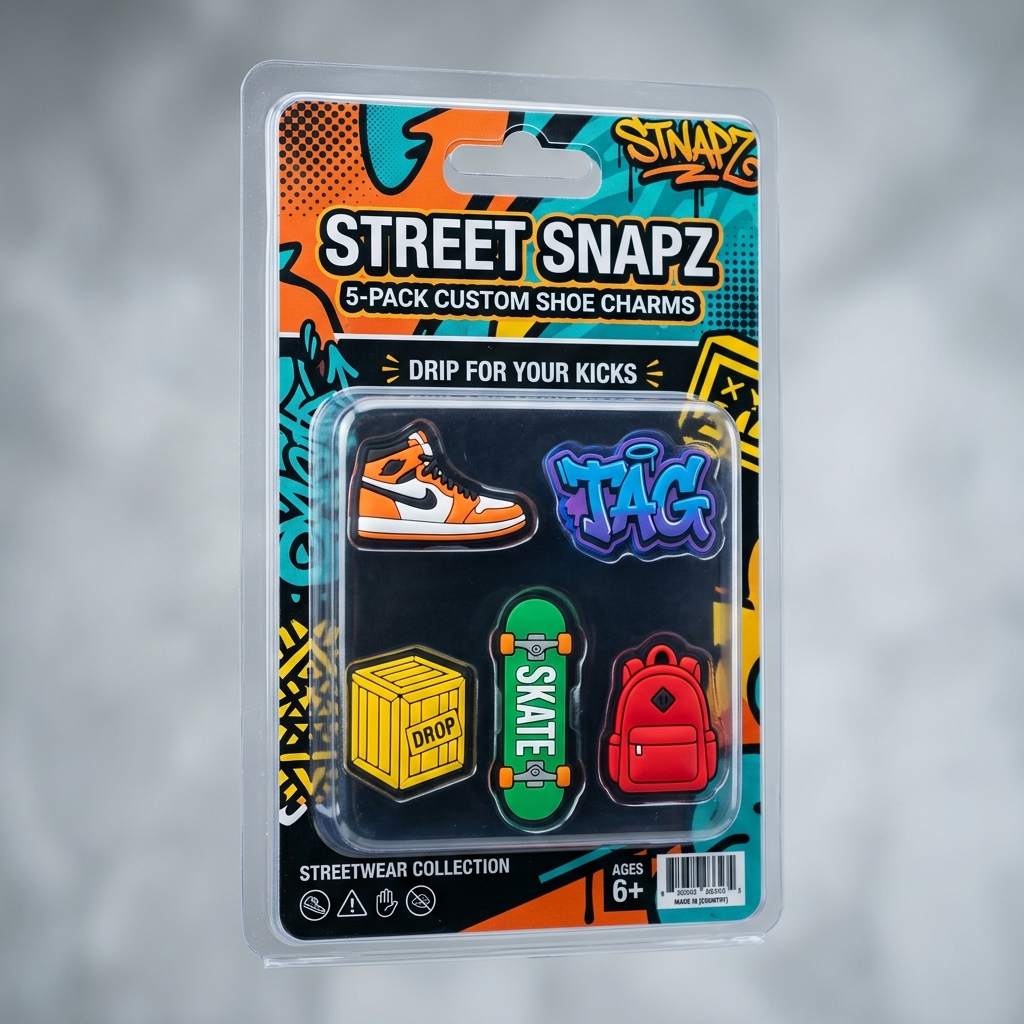 5-Piece Retail Merch Blister Carded Pack