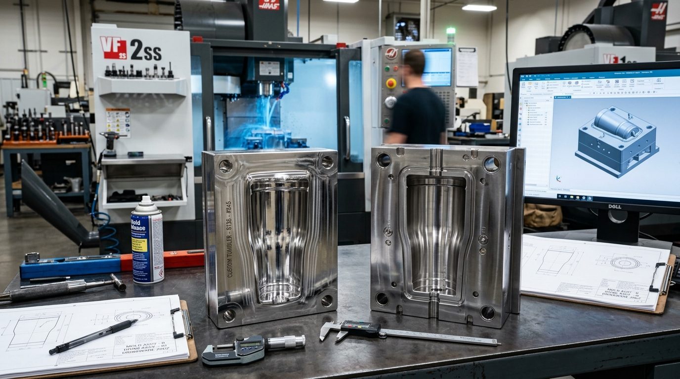 Custom mold tooling and product-development equipment