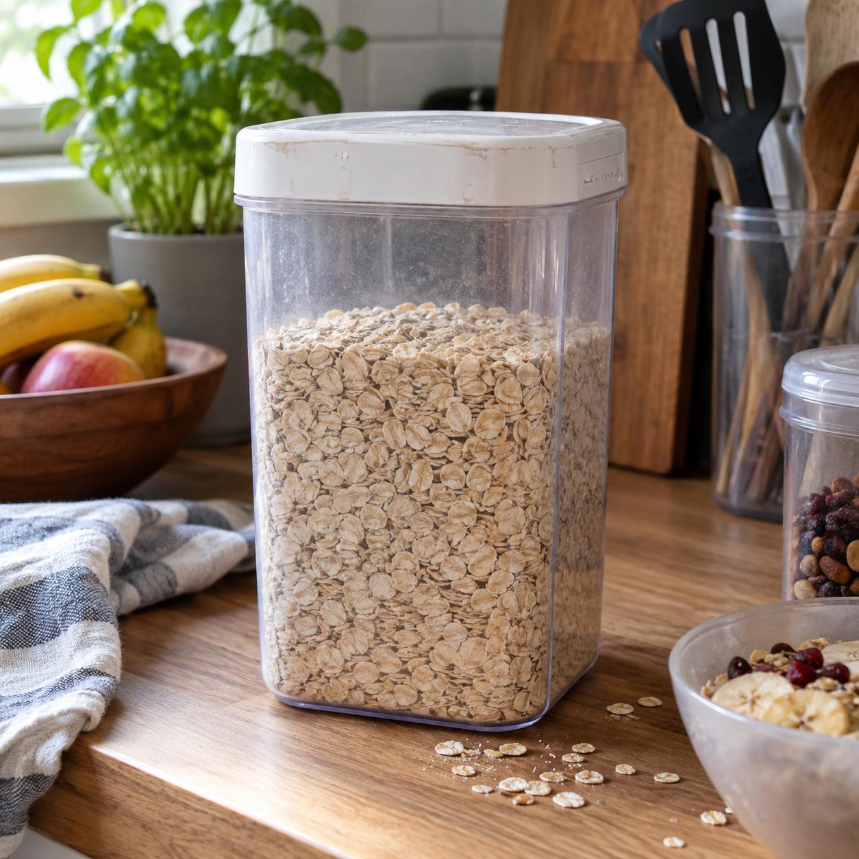 Illustrative concept of Refillable Pantry Jar