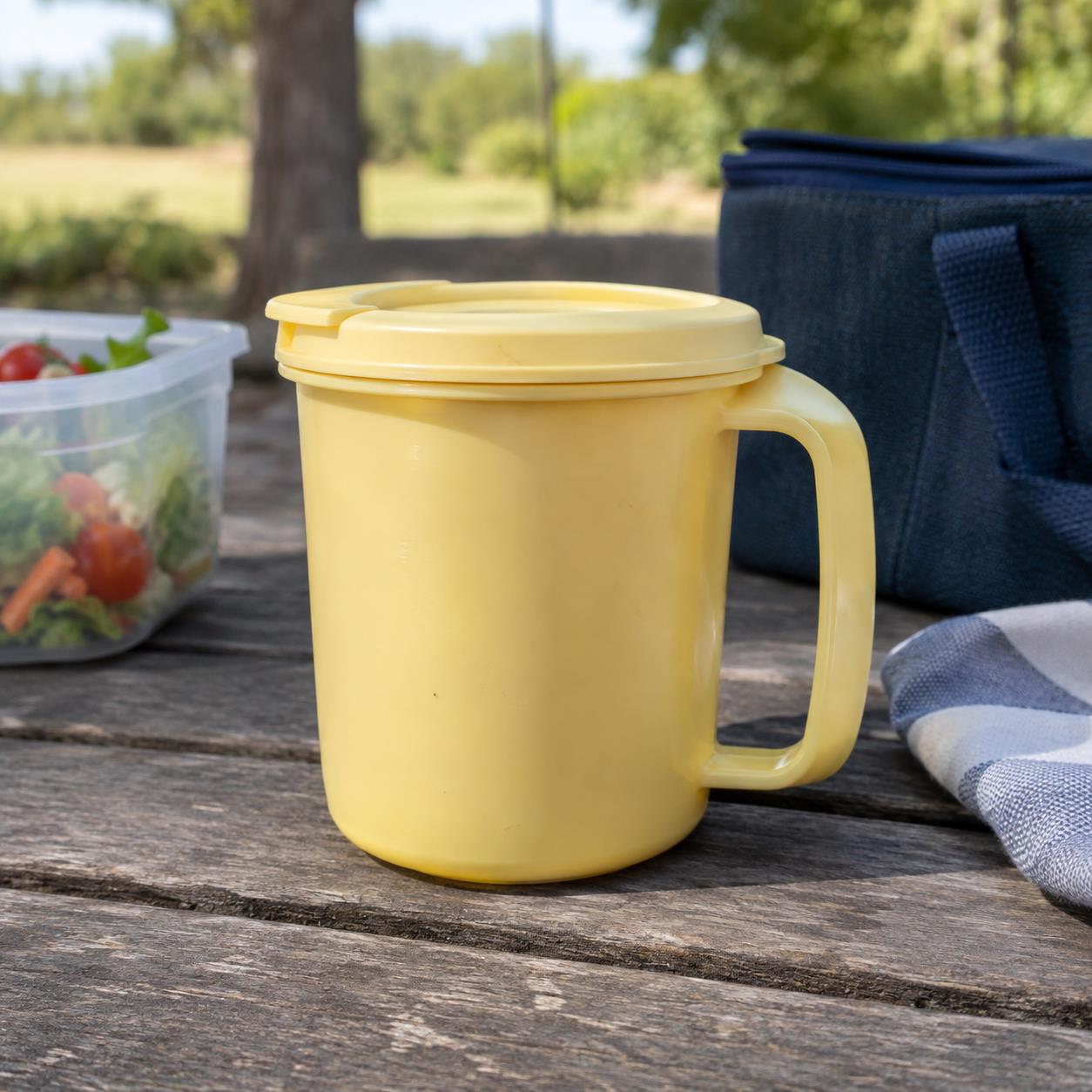 Illustrative concept of Handle Cup