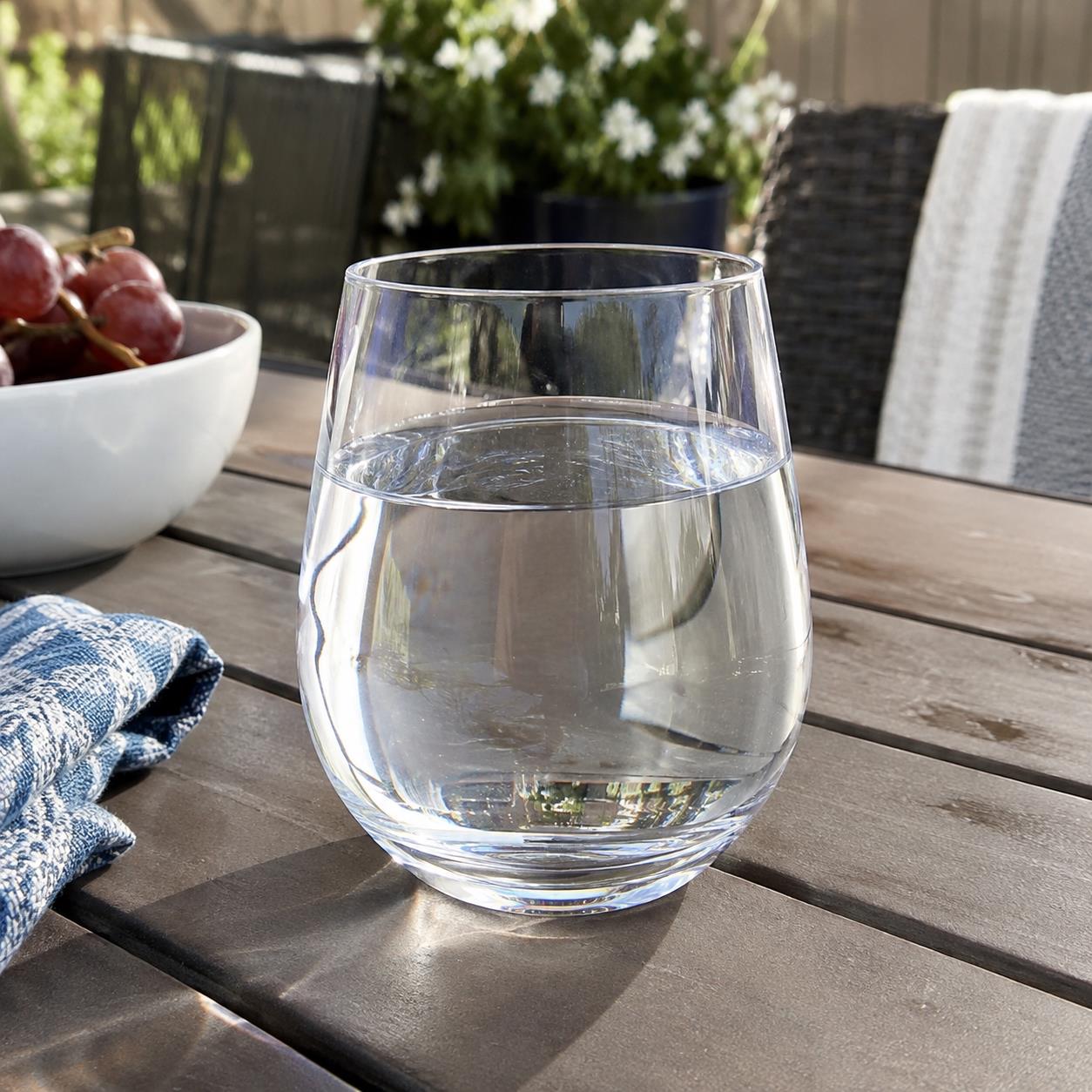 Illustrative concept of Stemless Plastic Glass