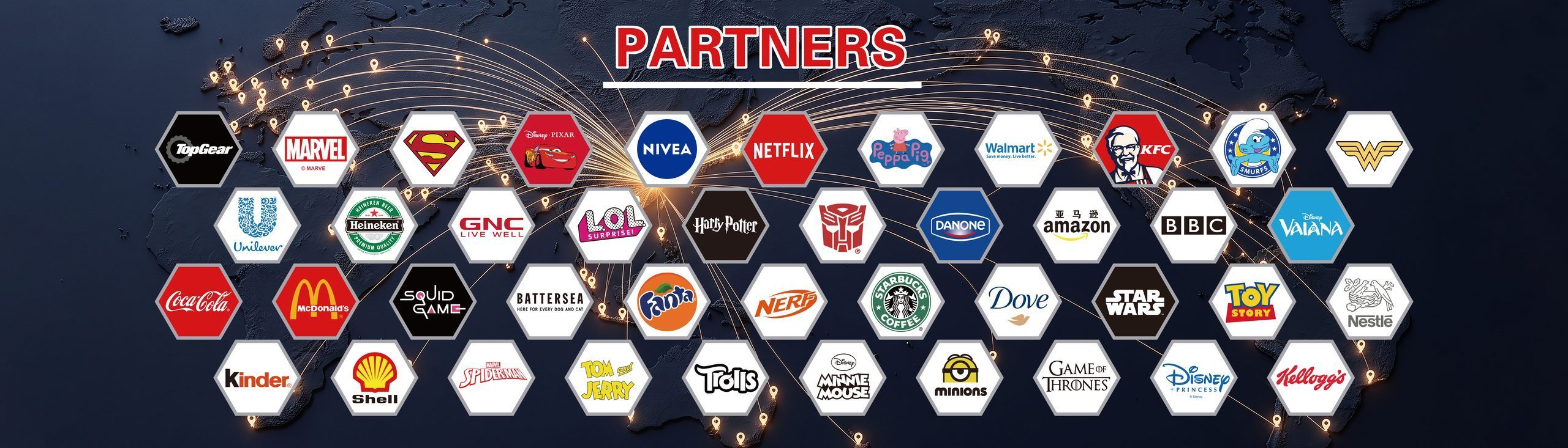 Brand collaboration graphic supplied for the website