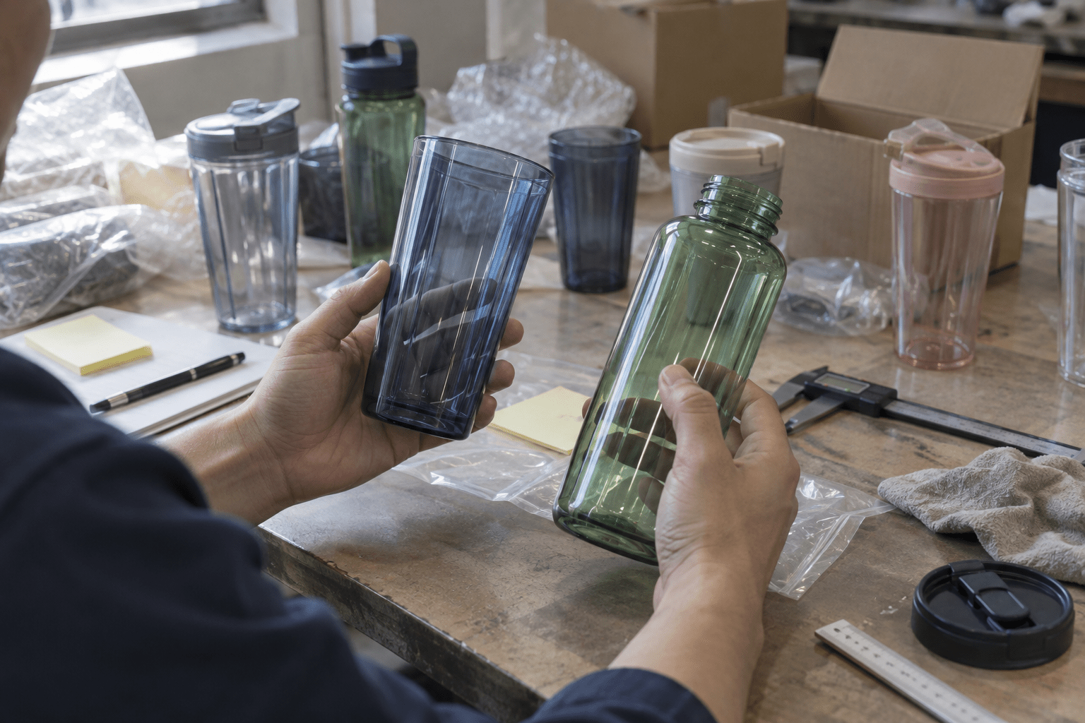 New plastic drinkware sample review