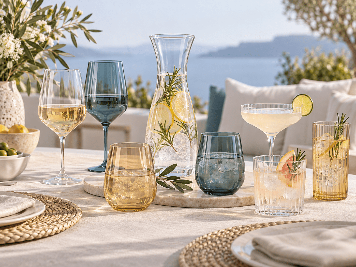 Shatterproof reusable entertaining drinkware